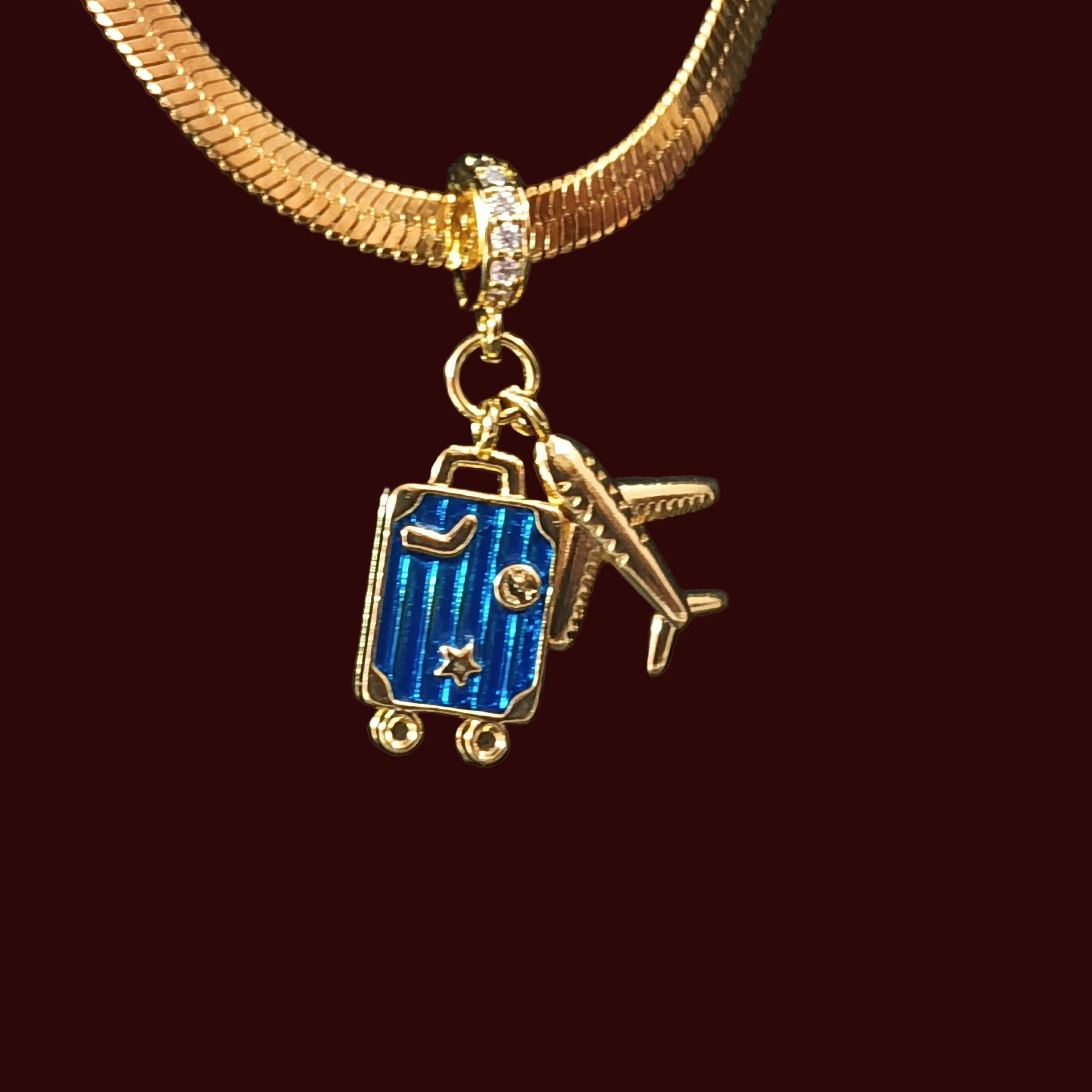 Travel Charm Pendant