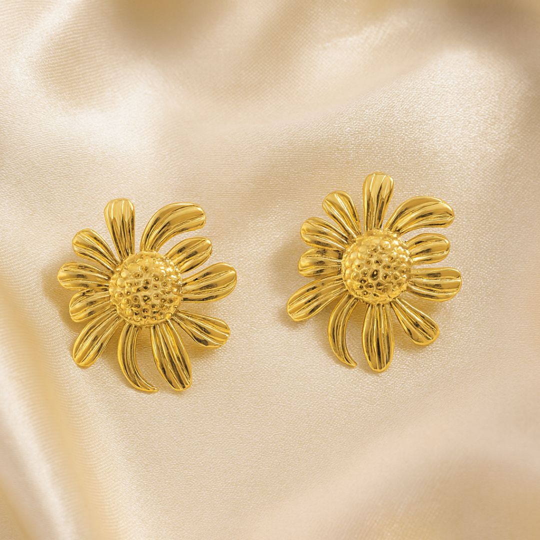 Floral Stud Earrings