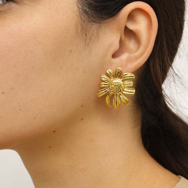 Floral Stud Earrings