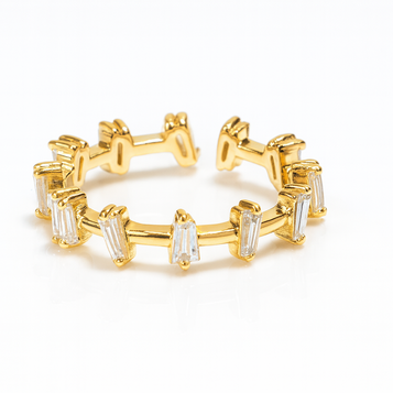 Eternity Baguette-Cut Ring special offer