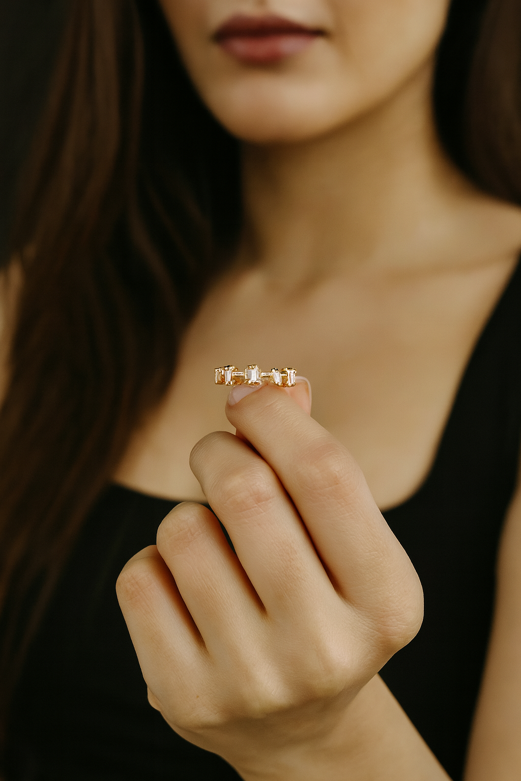 Eternity Baguette-Cut Ring