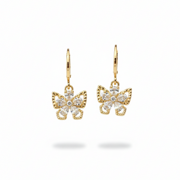 Golden Winglet Earrings