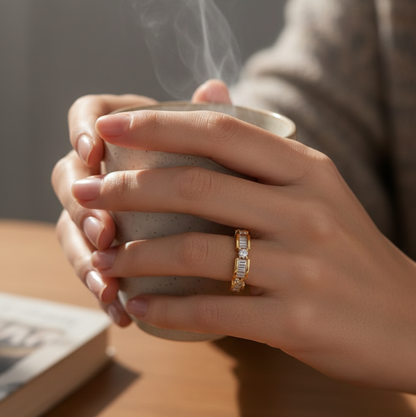 The Baguette Radiance Ring