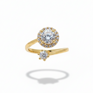 The Stellar Embrace Ring