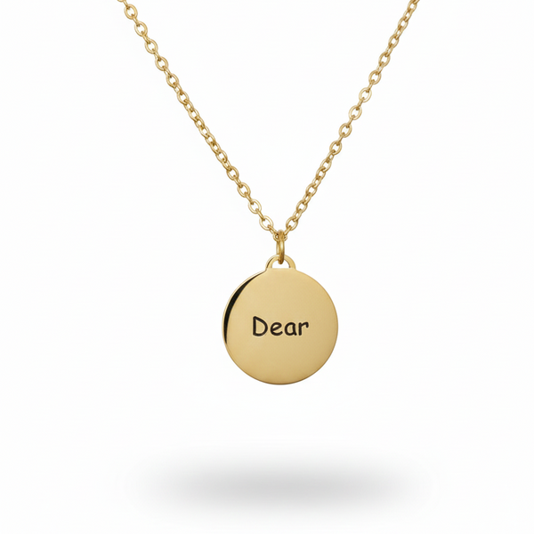 “Dear Gold Pendant – A Message Close to the Heart”