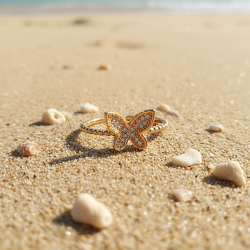 The Tide Butterfly Ring