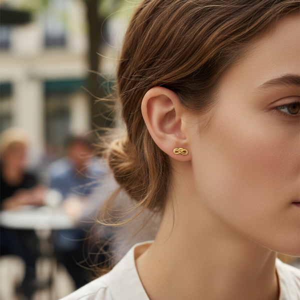 The Infinity Stud Earrings
