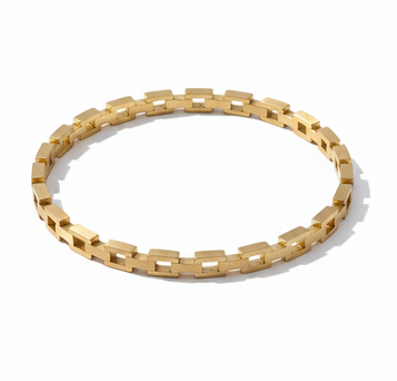 The Modern Link Bangle