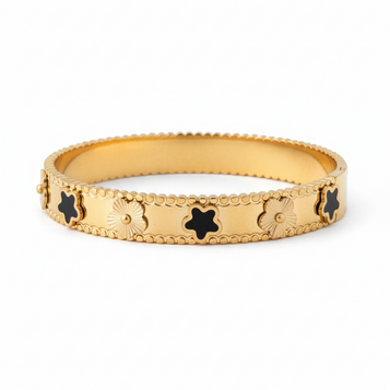 Classic Clover Charm Gold Bracelet