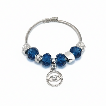 The Sapphire Gaze evil eye Bracelet