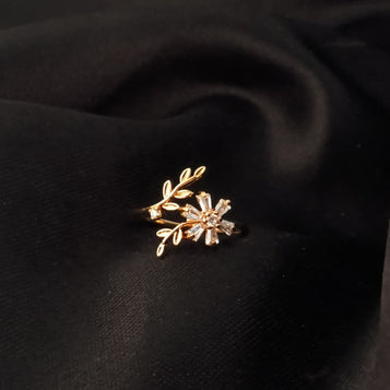 Petals of Solstice Ring