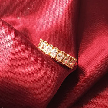 Eternal Glow Gold Ring