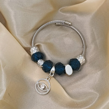 The Sapphire Gaze evil eye Bracelet