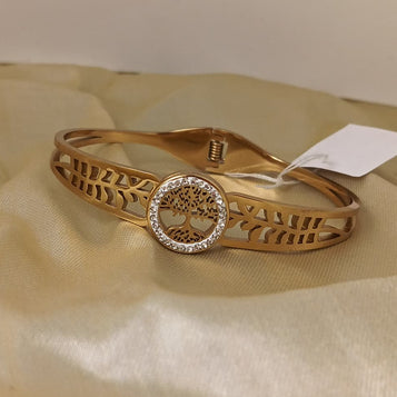 The Golden Tree of Life Bangle