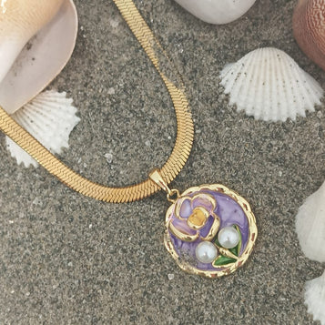 The Enamored Bloom Pendant