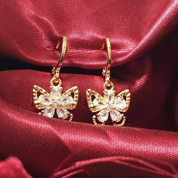 Golden Winglet Earrings