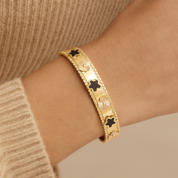Classic Clover Charm Gold Bracelet